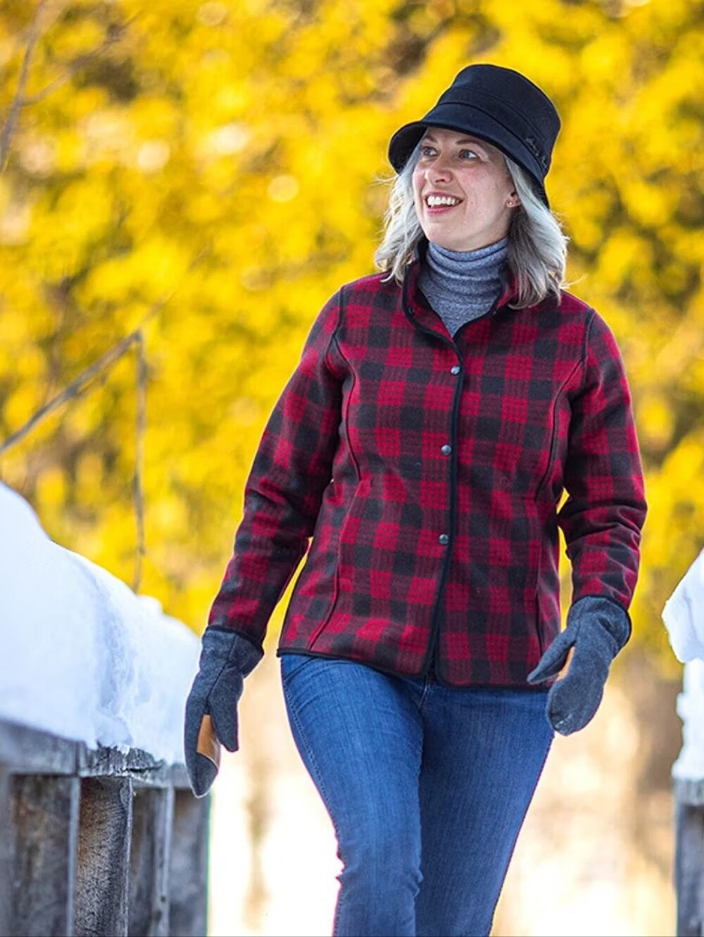 Stormy Kromer The Ember Jacket- Red Tartan- NWOT